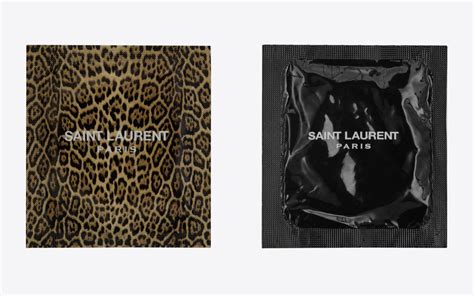 saint laurent brand condoms.